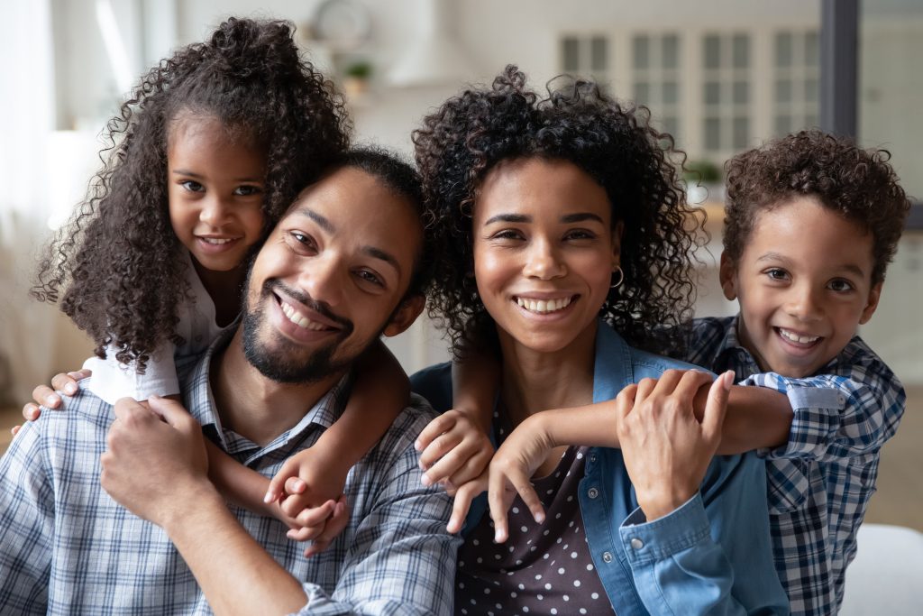 Happy Smiling Family